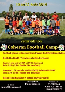 Coheran Football Camp 2014